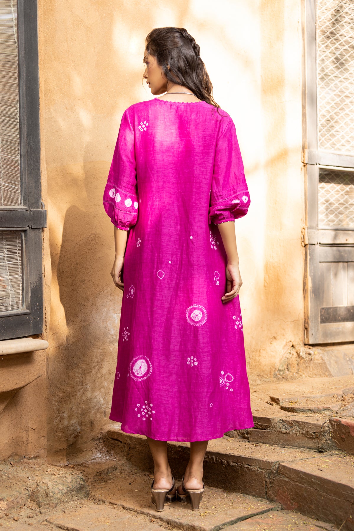 Plum Pink Yashita Dress