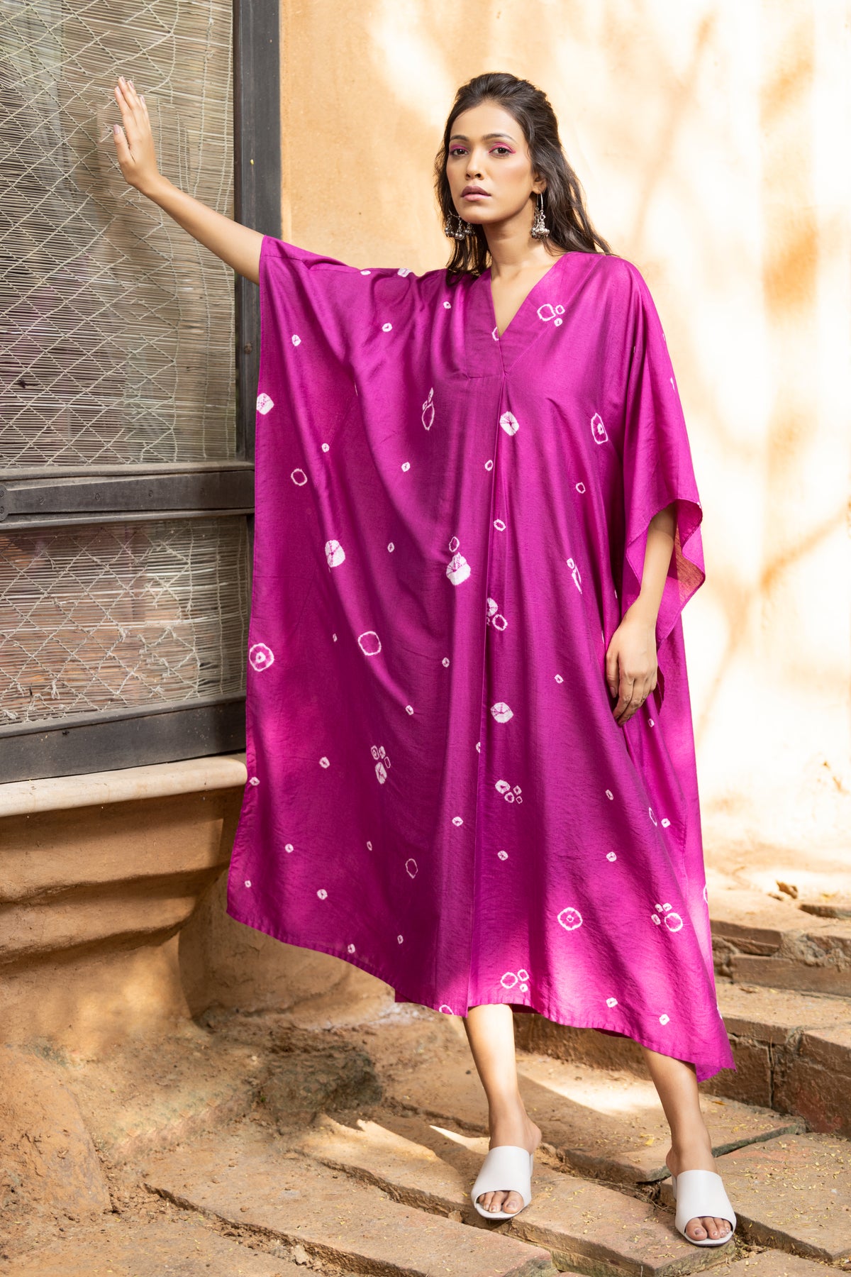 Plum Pink Caria Kaftan