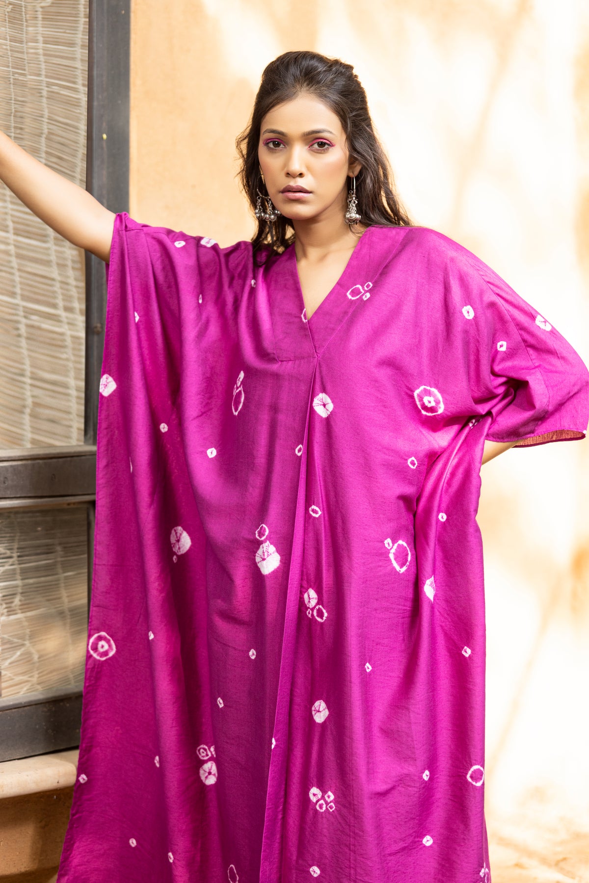 Plum Pink Caria Kaftan