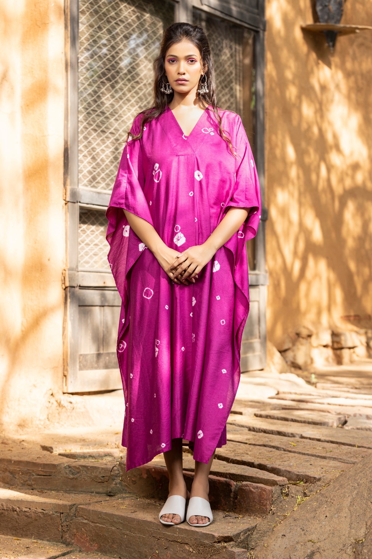Plum Pink Caria Kaftan