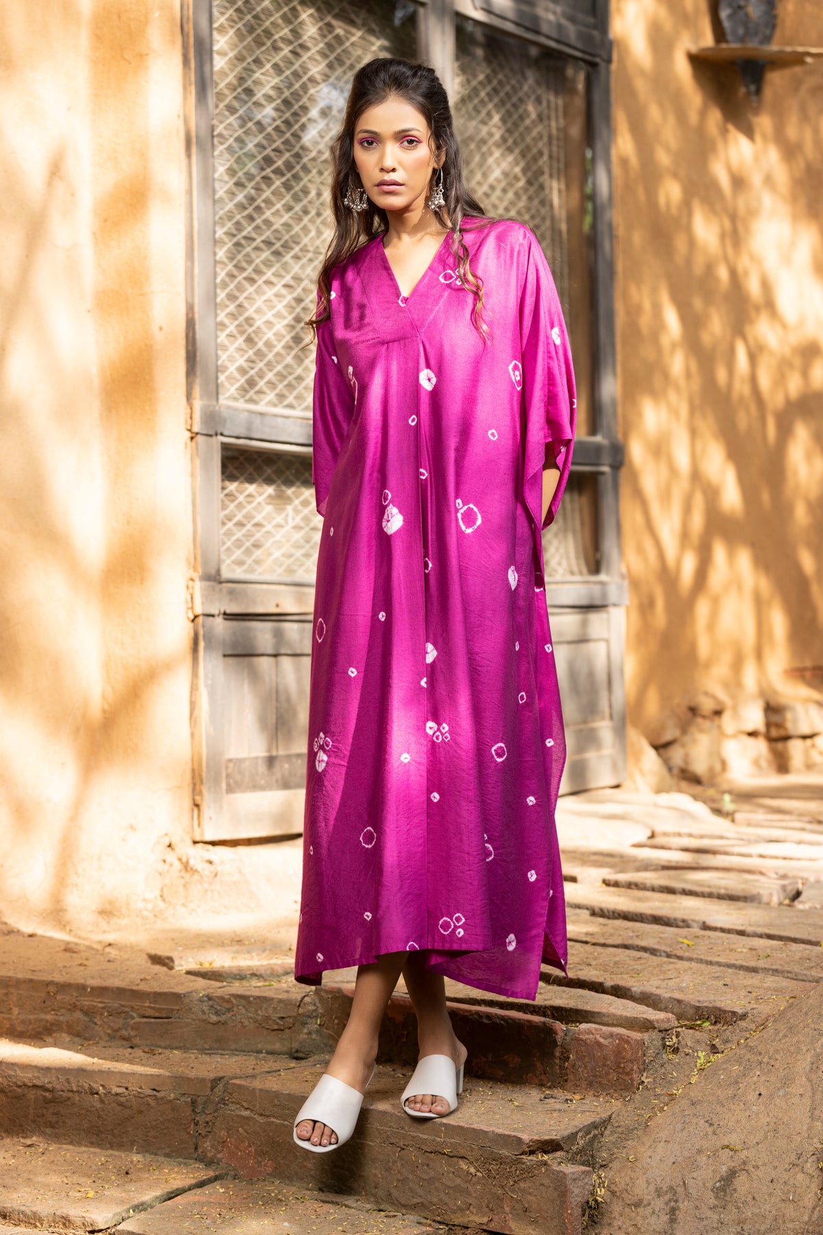 Plum Pink Caria Kaftan