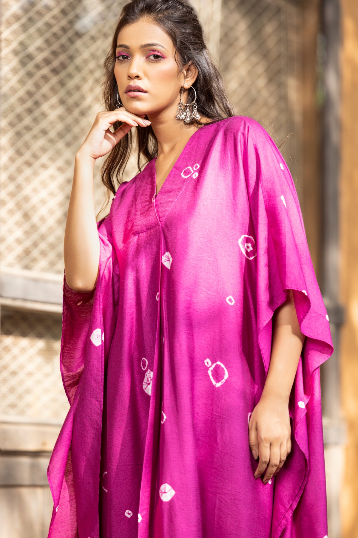 Plum Pink Caria Kaftan