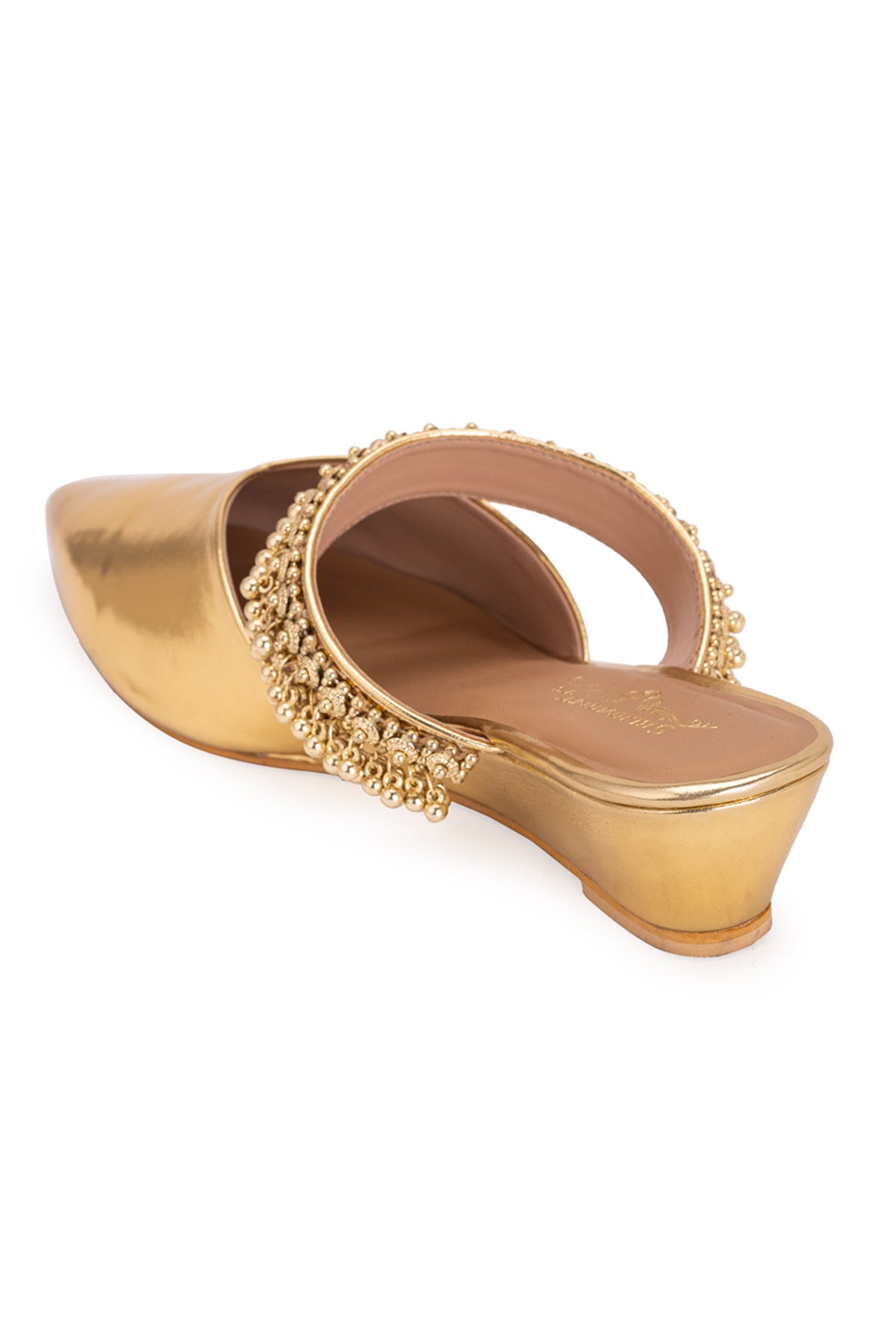 Akali Gold Heels