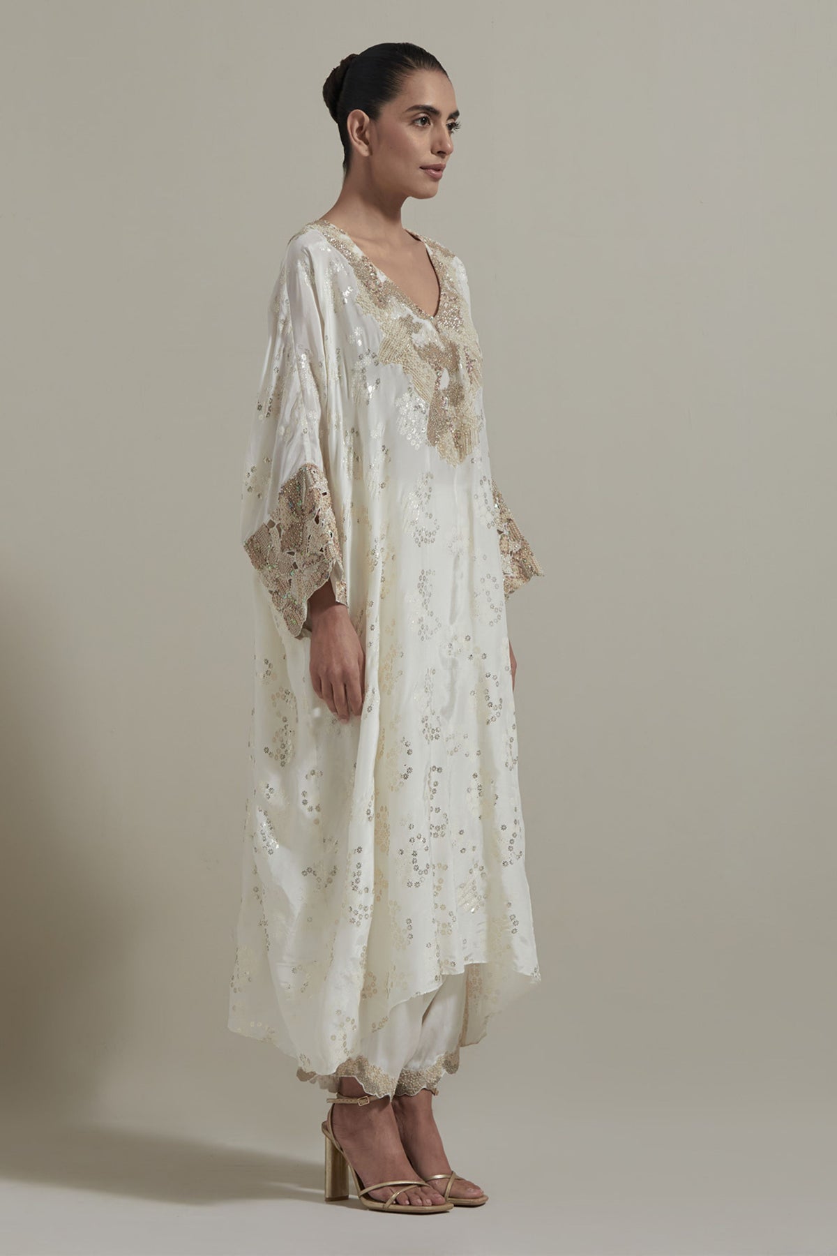 Ivory Kaftan Set