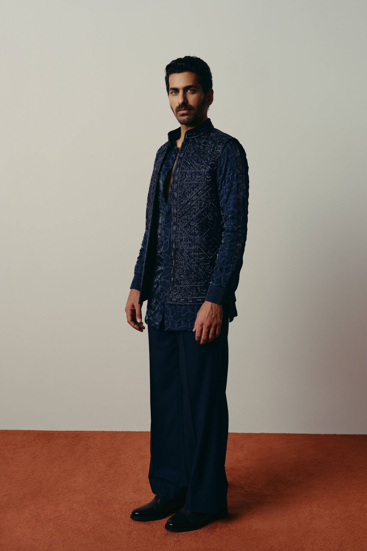 Anhad Nehru Jacket Set