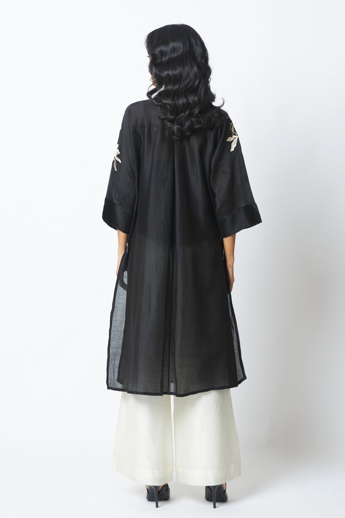 Black Easy Tunic Set