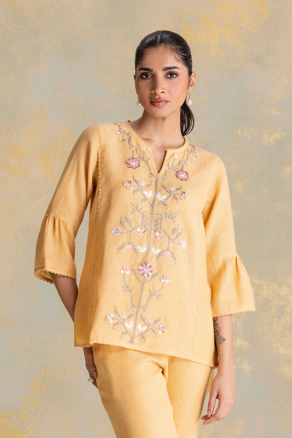 Candlelit Cashew Nirva Top