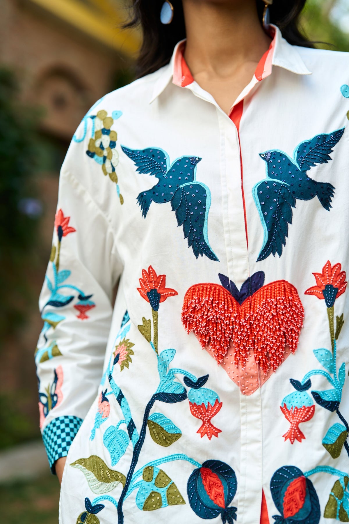 Nefeli Embroidered Shirt