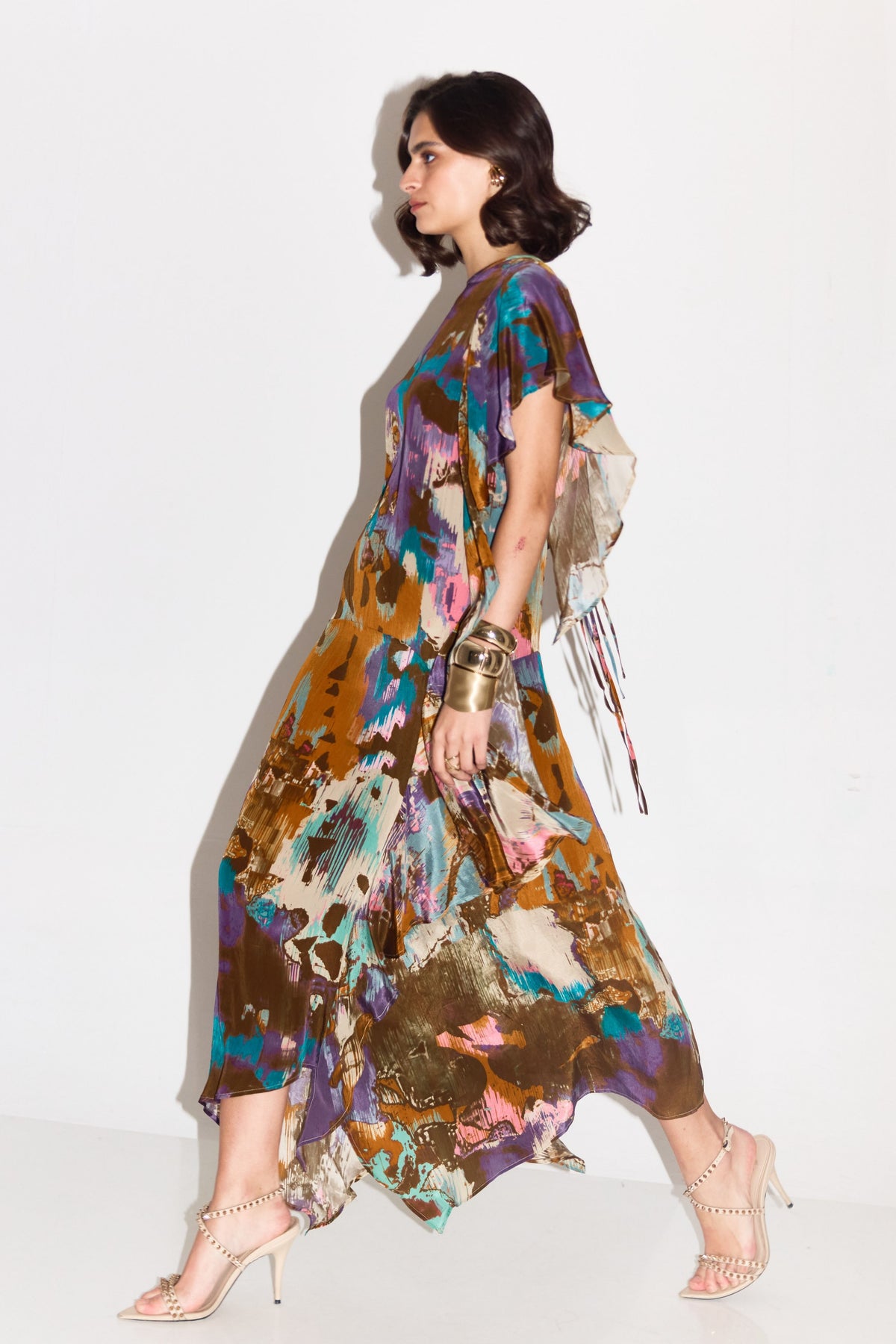 Carla Printed Boxy Dress