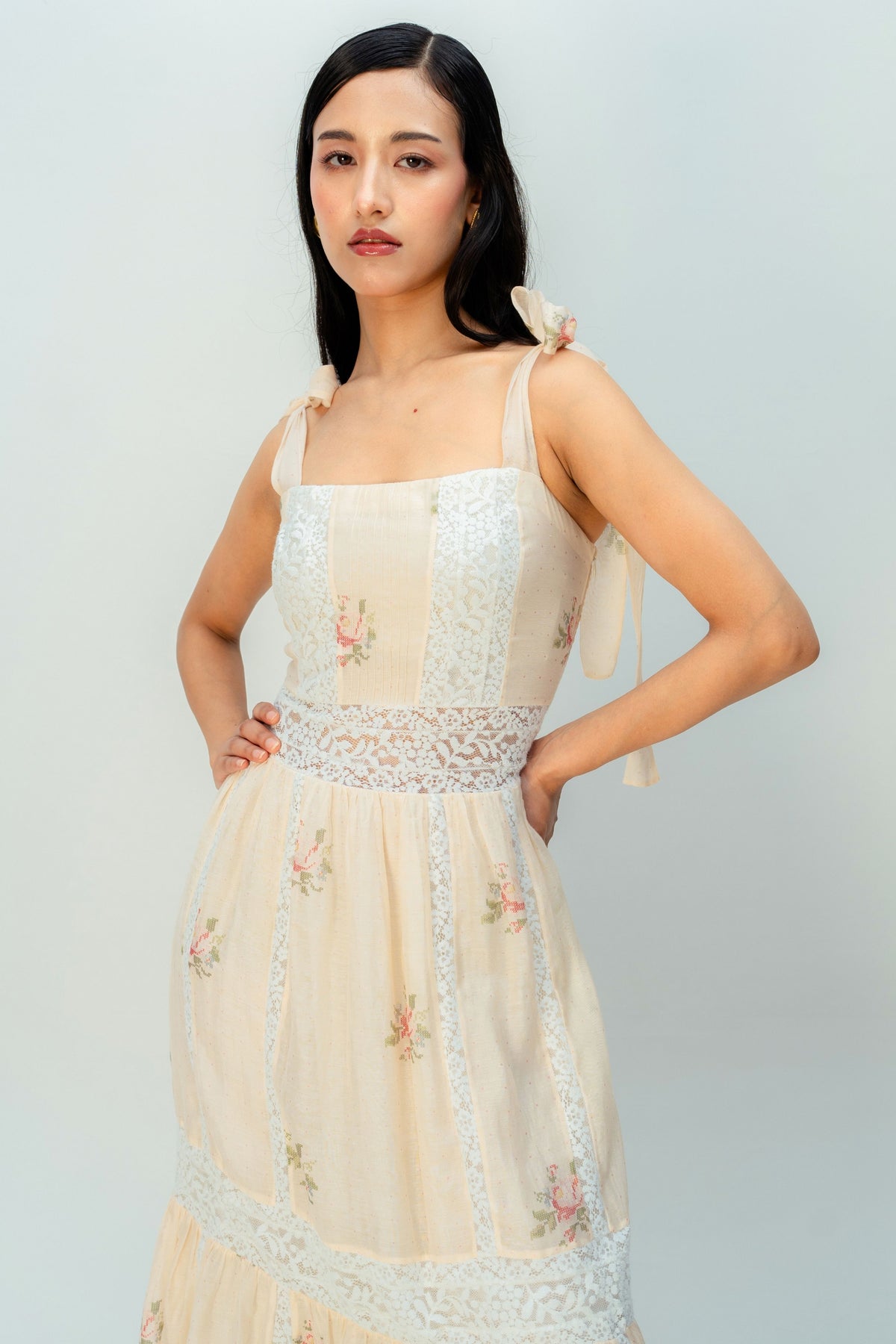 Creame Sunset Dress