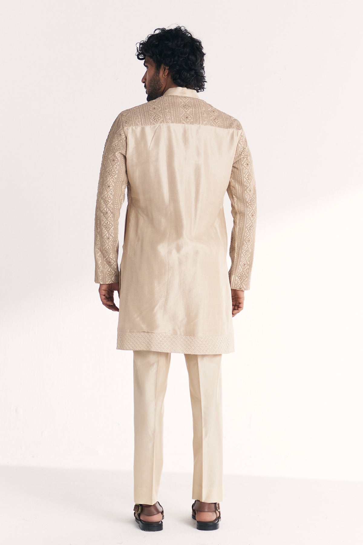Janak Ivory Kurta Set