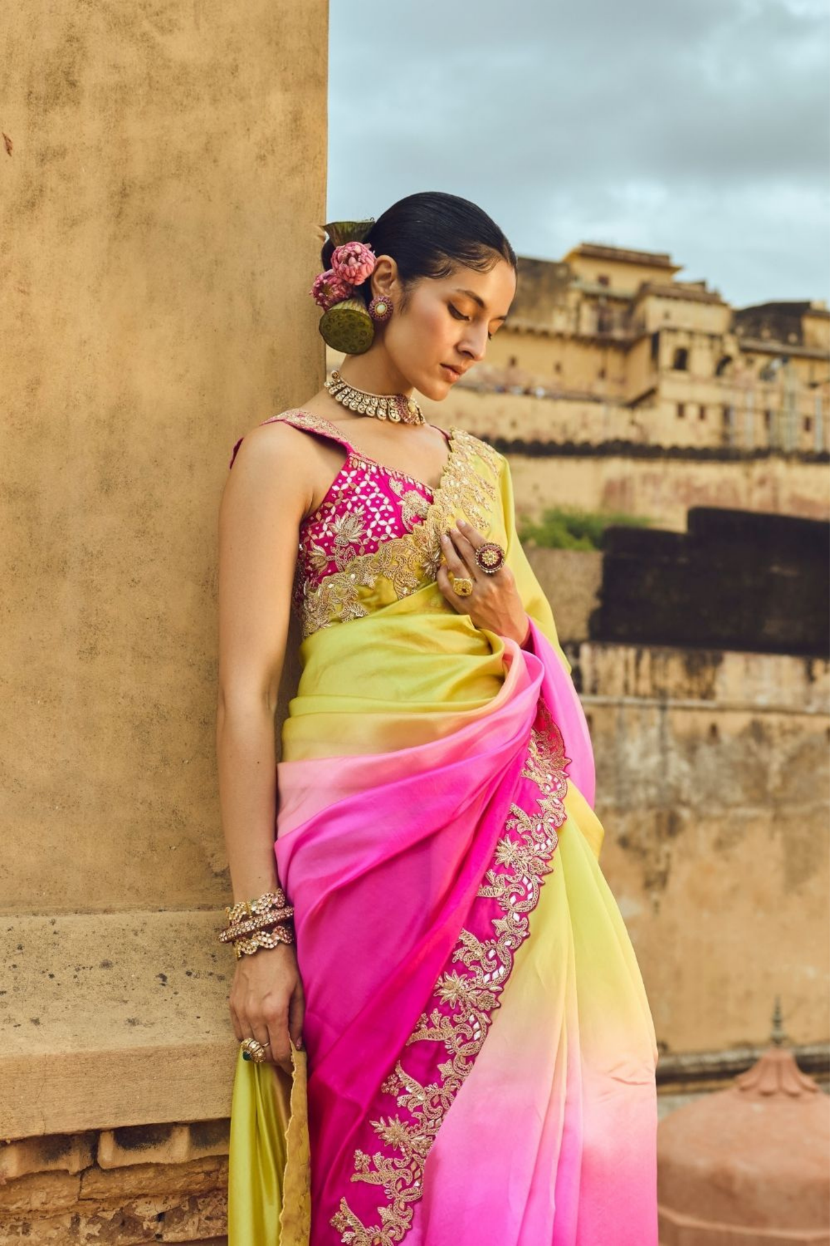 Heer Saree Set