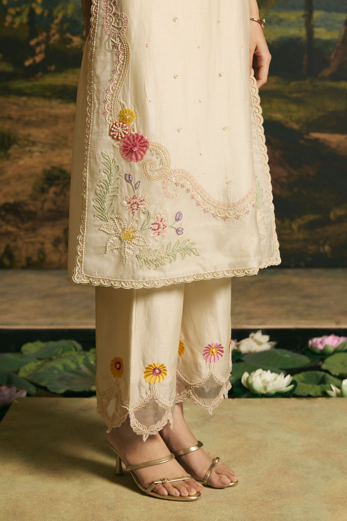 Ivory Kurta Set