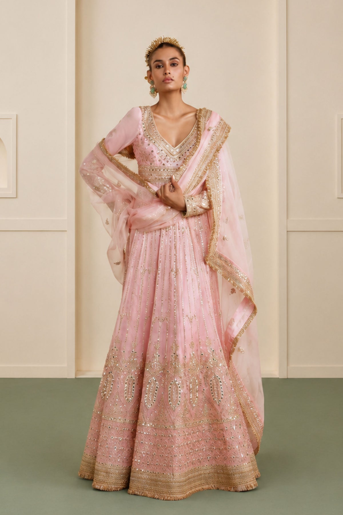 Gulnaaz Anarkali Set