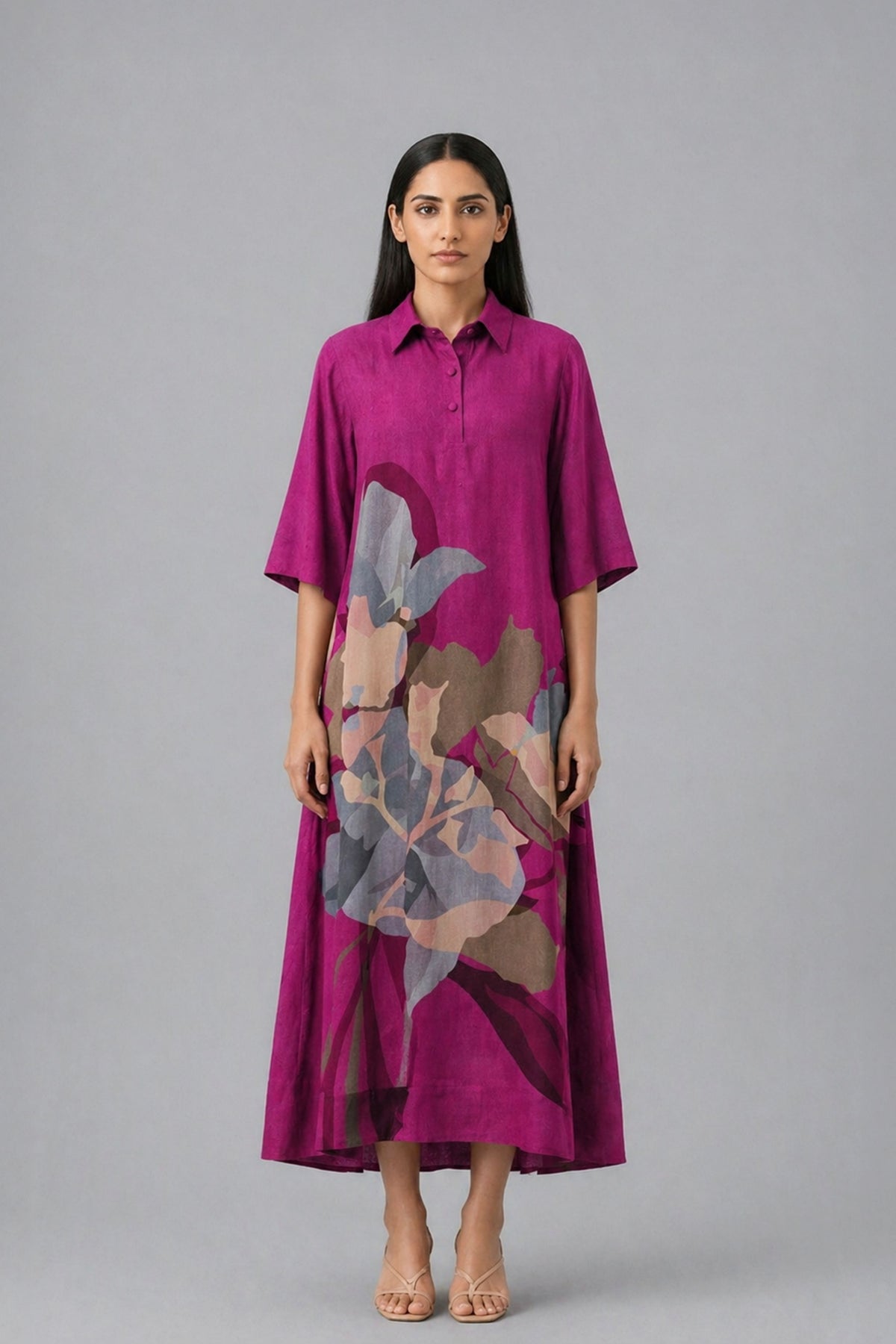 Bloom Shirt Dress