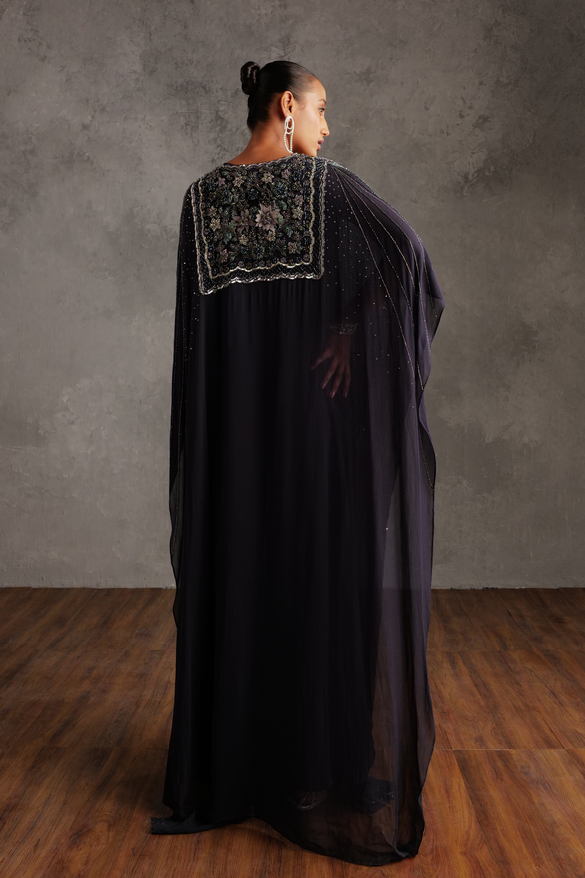 Silvia Dress In Navy Blue
