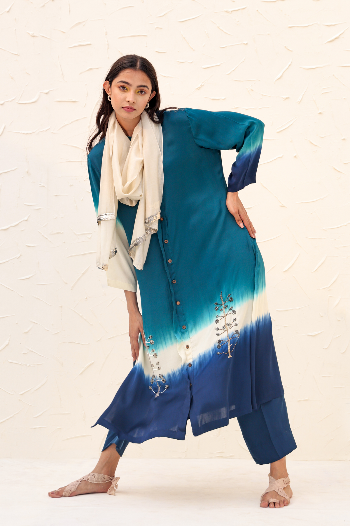 Tara Blue Kurta Set