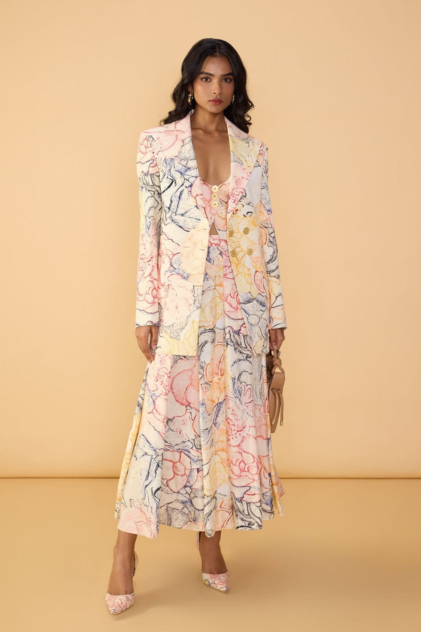 Aura Scratches Polina Trouser - Saaksha & Kinni - Elahe