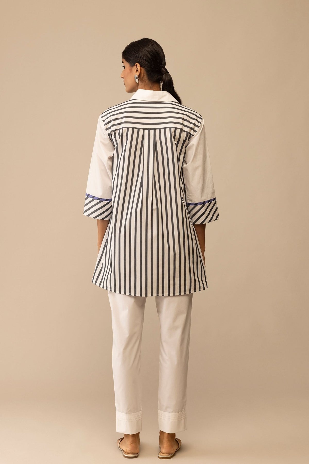 Neela White Pants - Bunka - Elahe