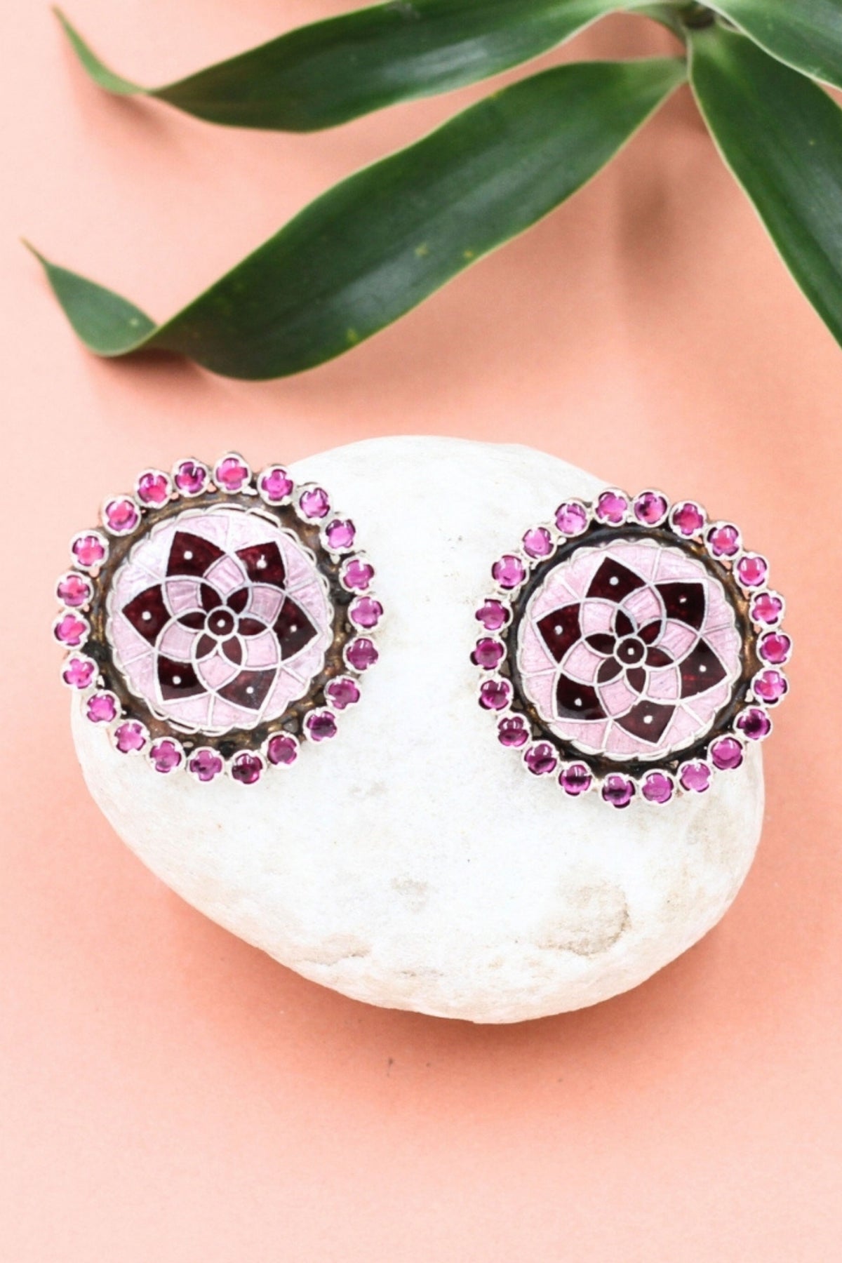 Classic Handcrafted Earrings in Multicolour