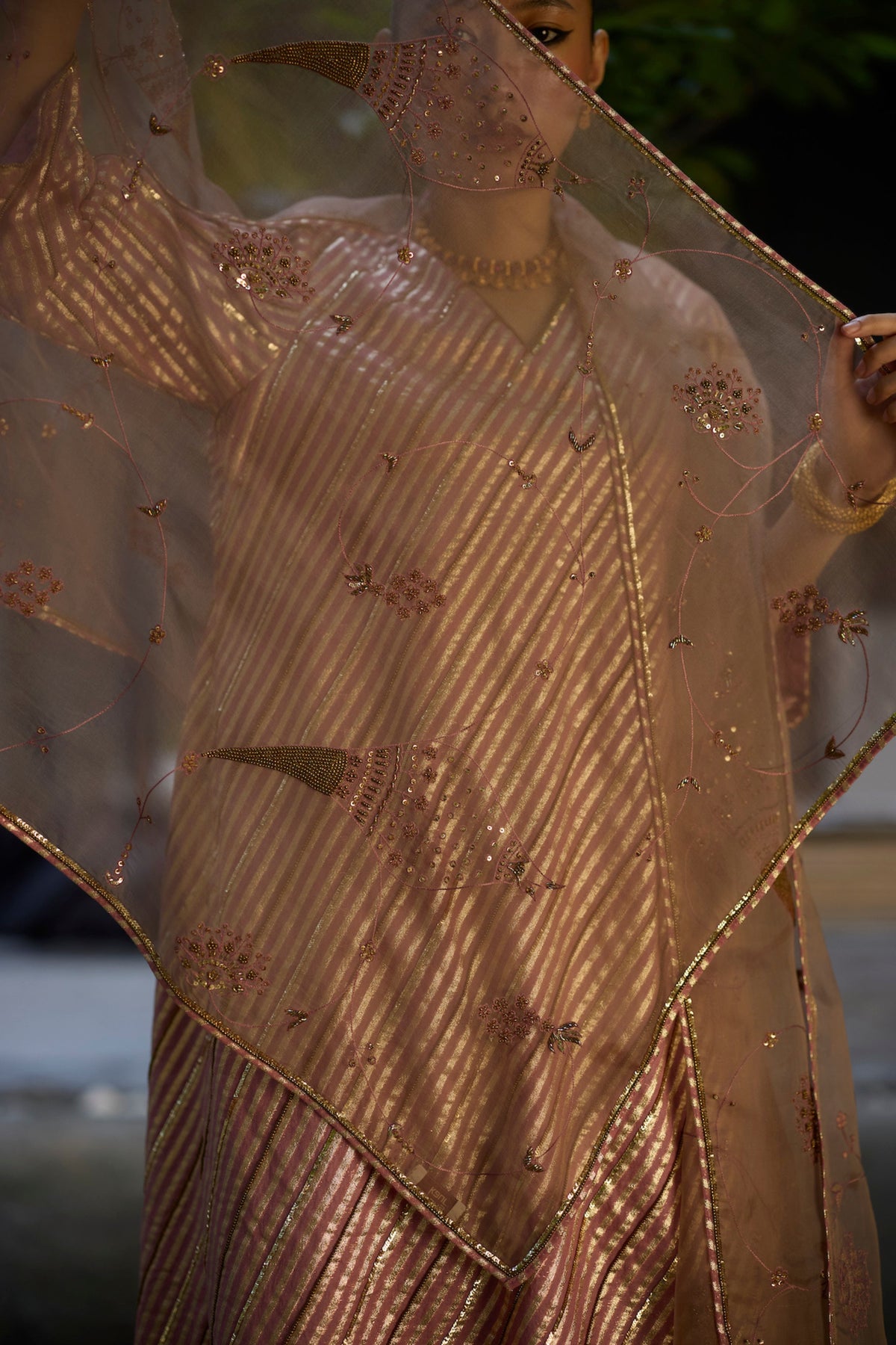 Pink Naad Kurta Set