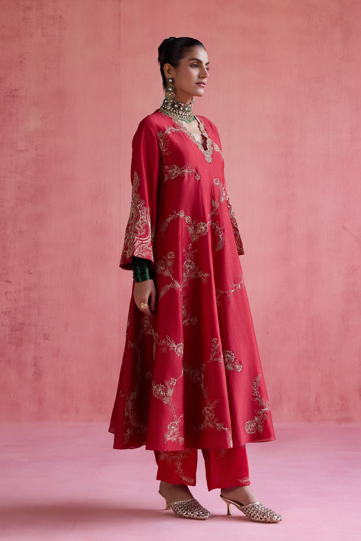Nazm Anarkali Set