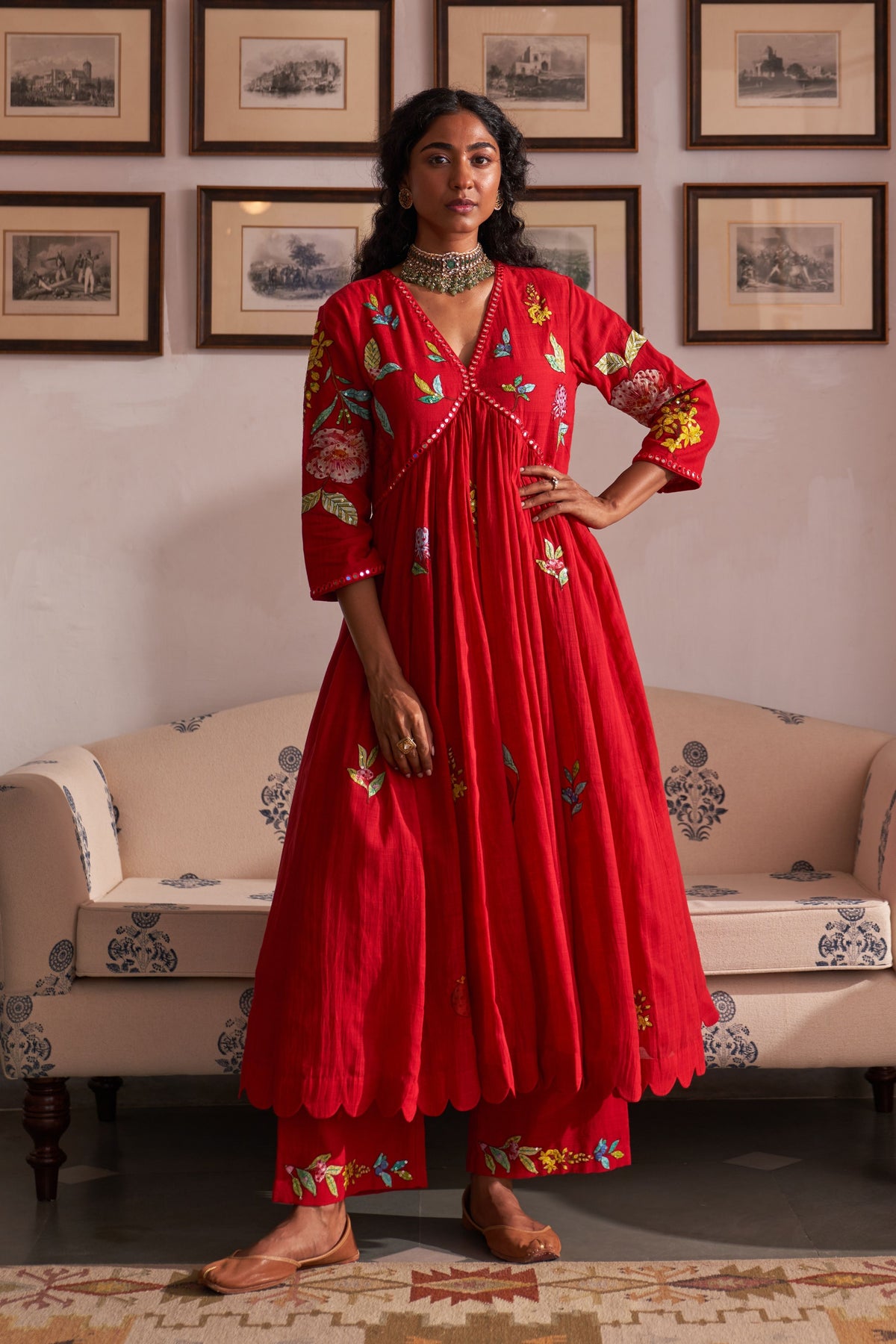 Gul Asharfi Kurta Set