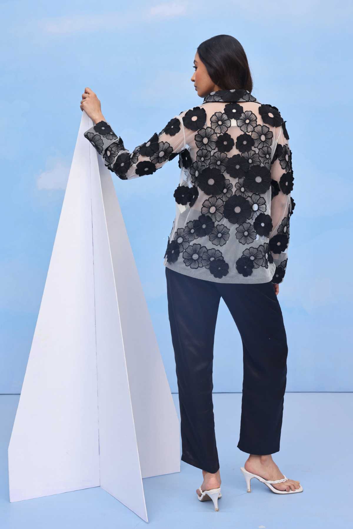 Felt Flowerscape Shirt
