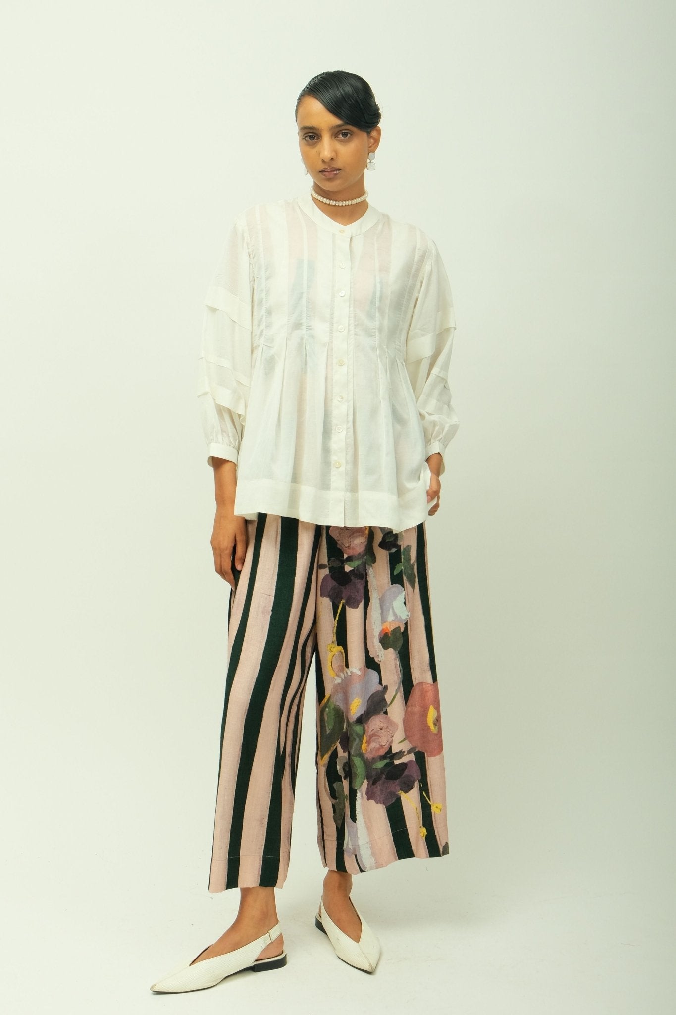 Boheme Pleated Top - O'Frida - Elahe