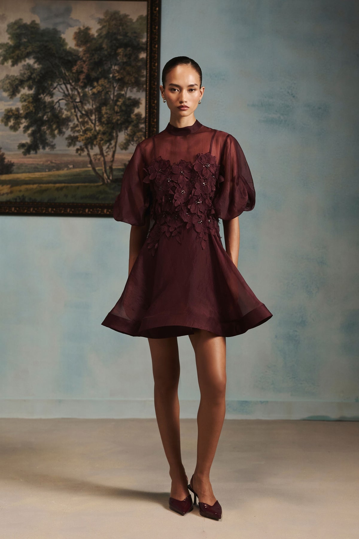 Vienna Garnet Dress