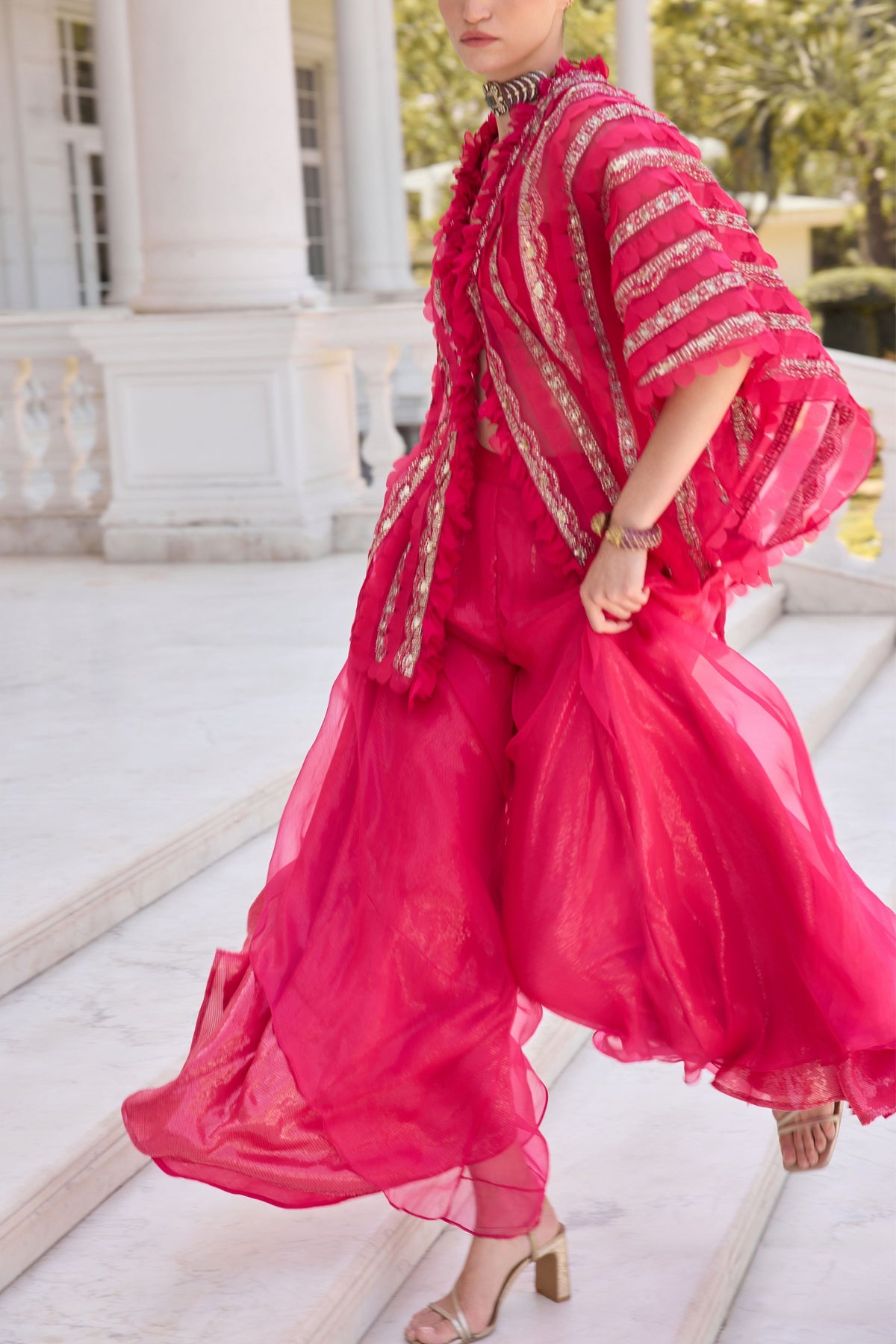 Roselle Sharara Set