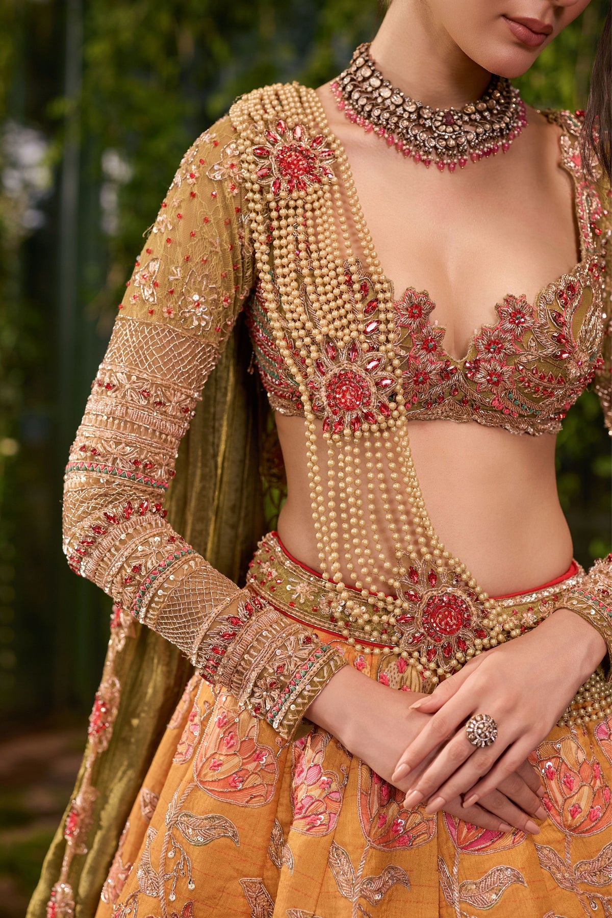 Pushp Raga Lehenga Set