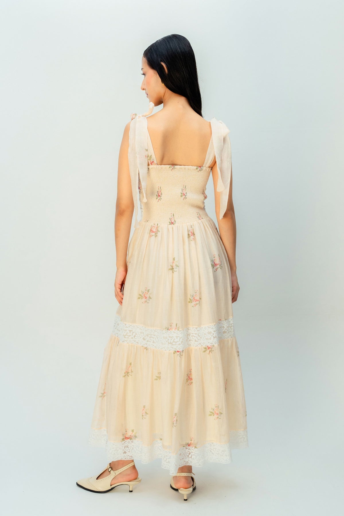Creame Sunset Dress
