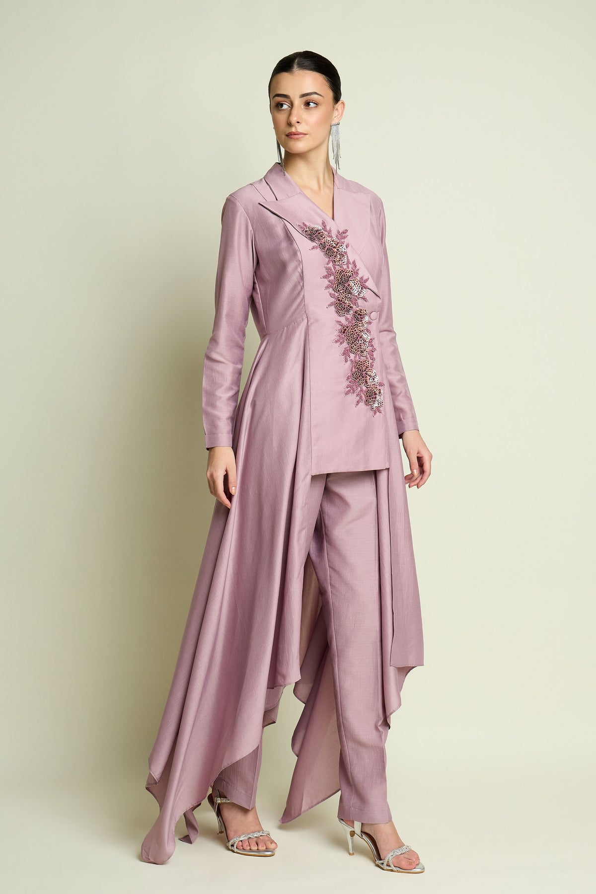 Lilac Blazer Set