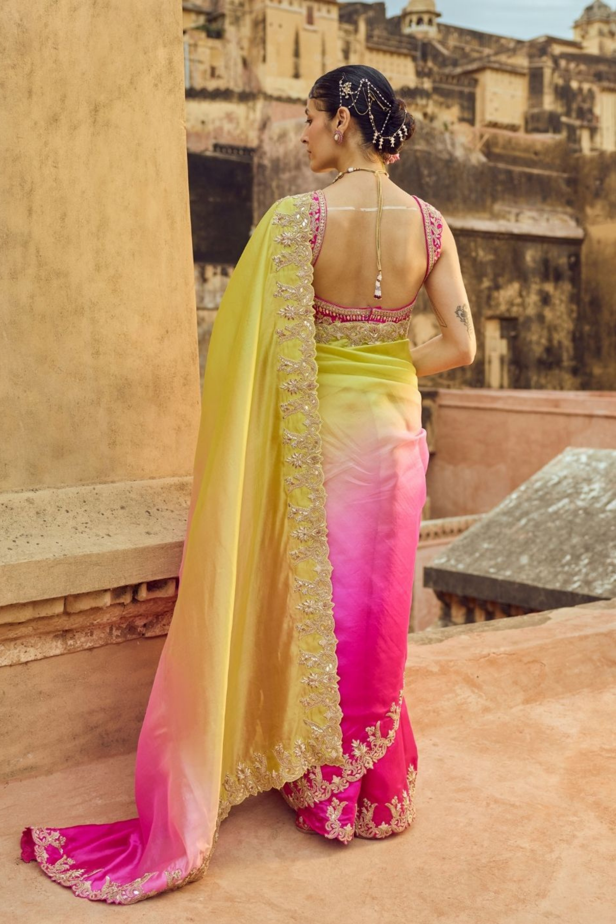 Heer Saree Set