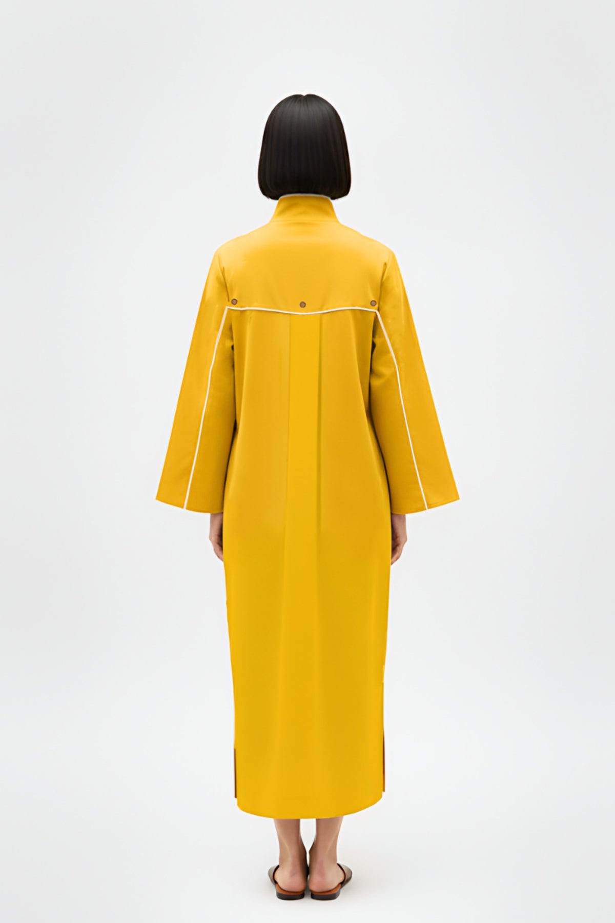 Yellow Mango Stripe Dress