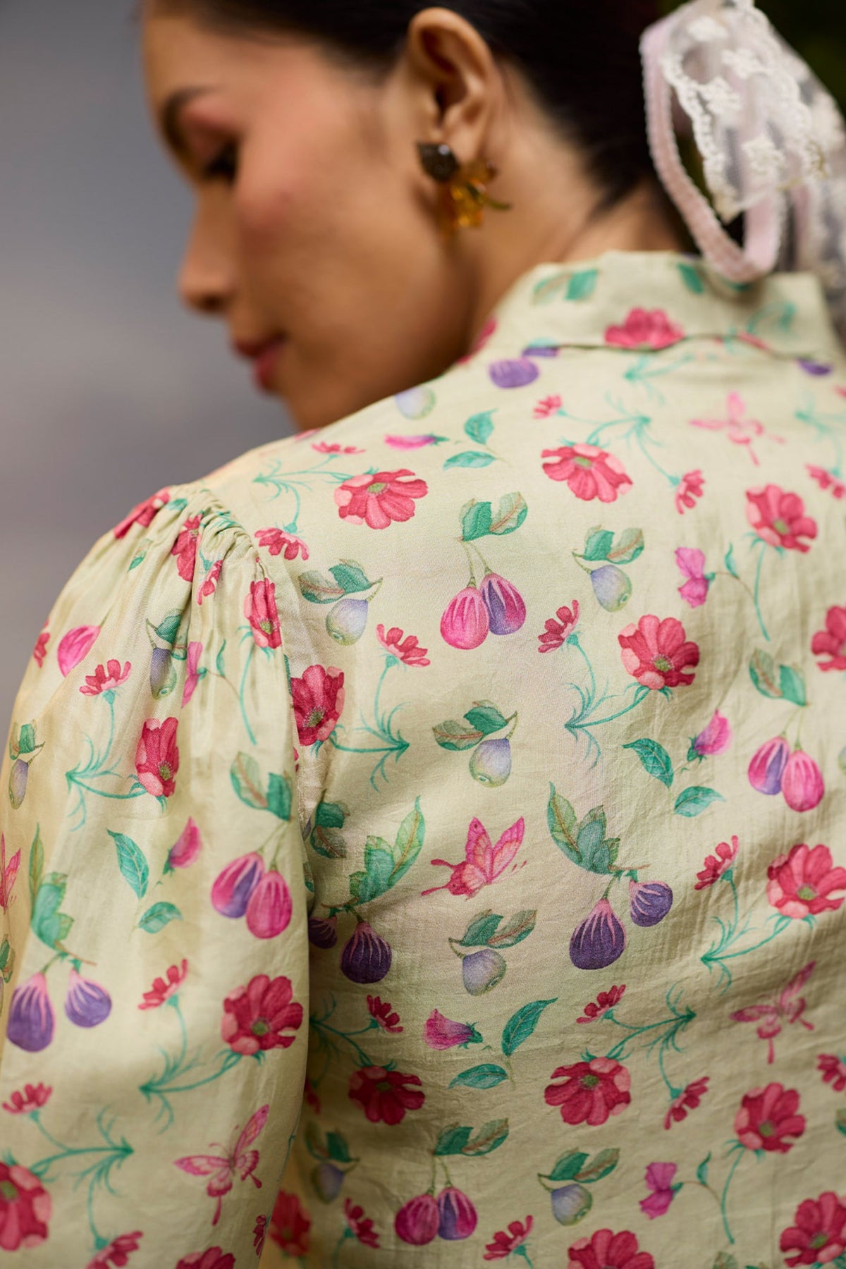 Under the Fig Tree Yellow Blouse