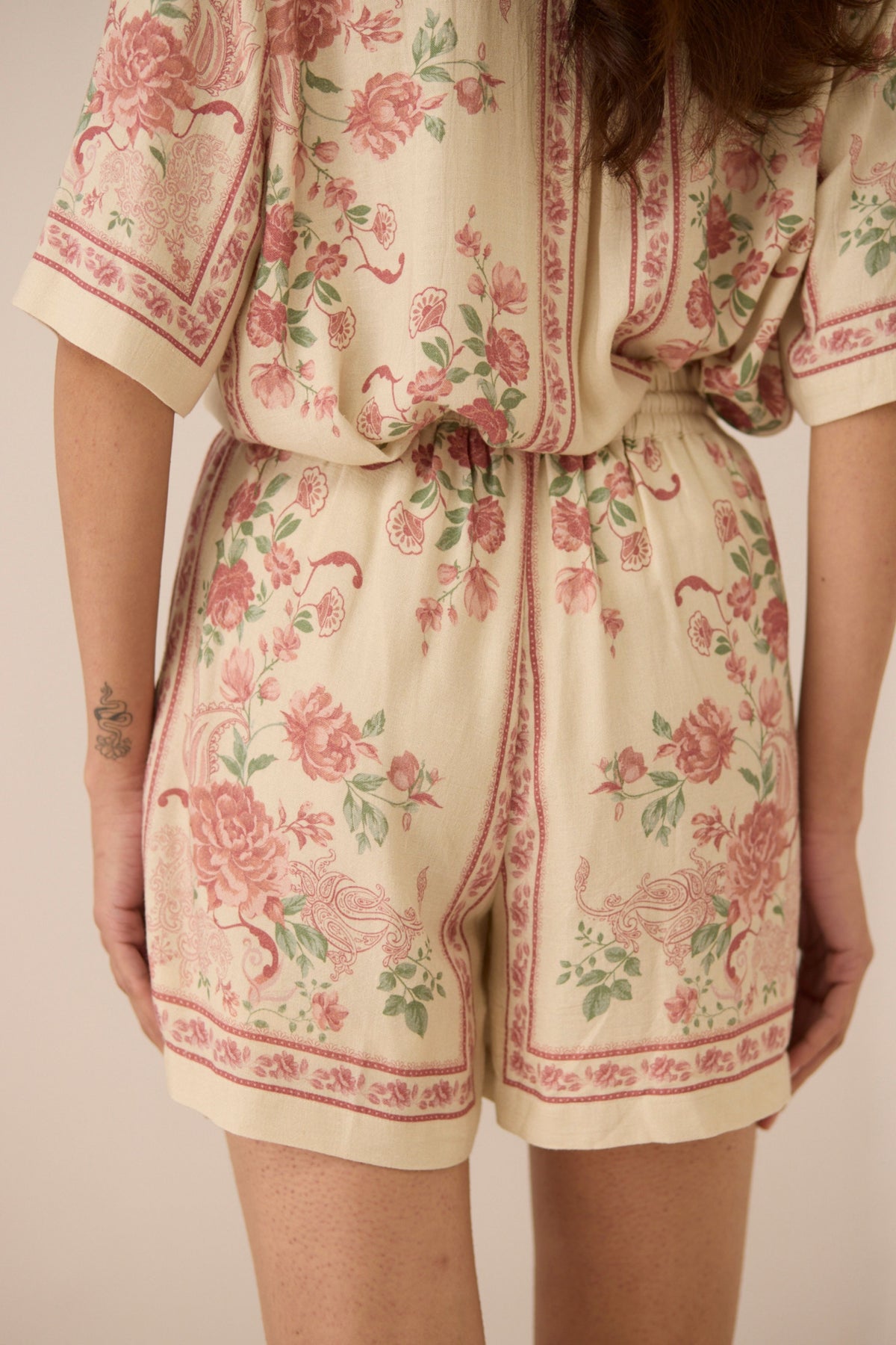 Malibu Azure Rose Co-ord Set