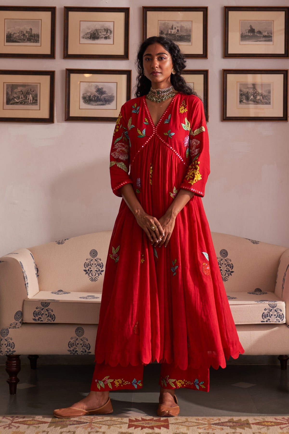 Gul Asharfi Kurta Set