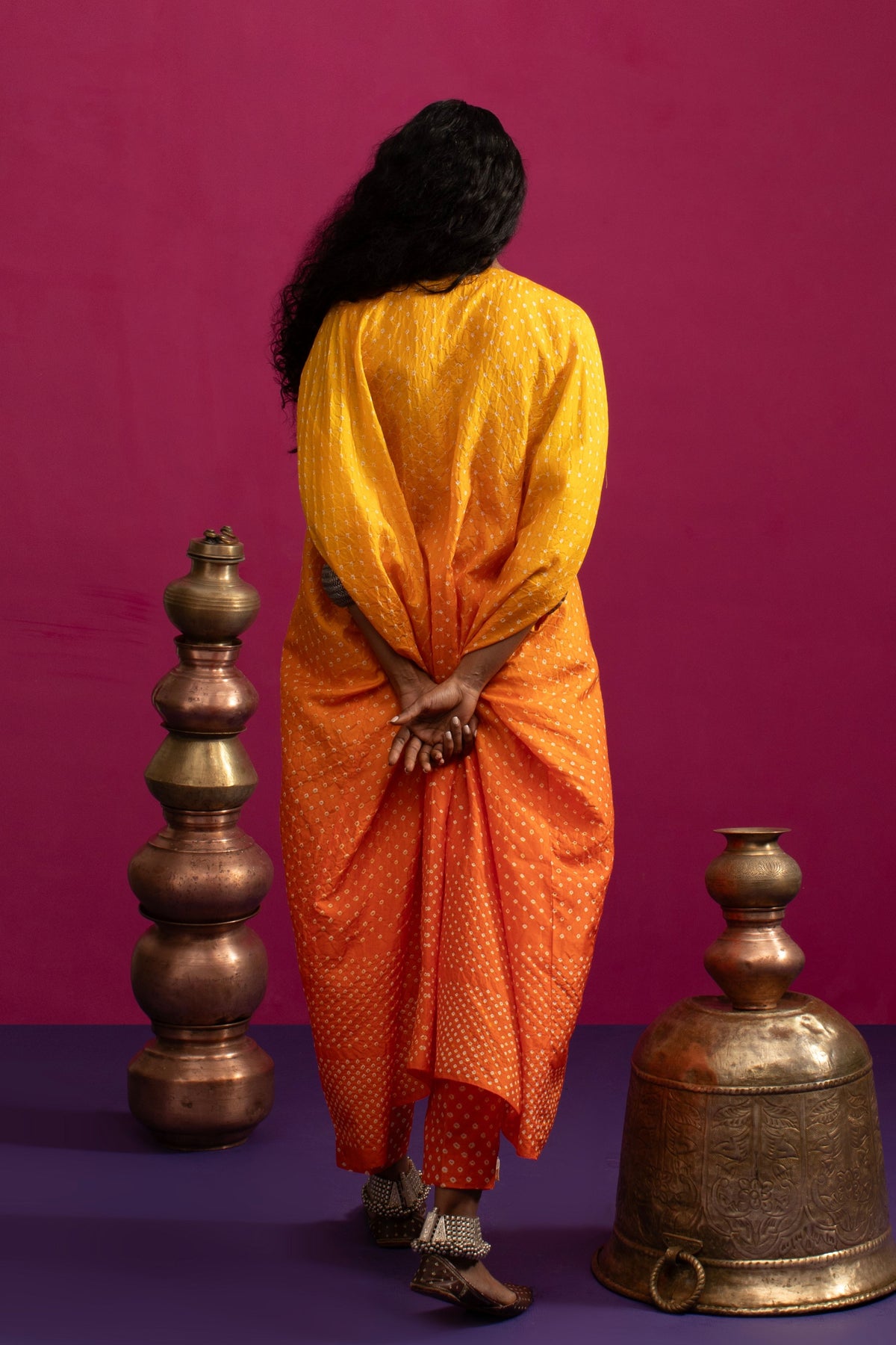 Mangalya Ombre Kaftan Set