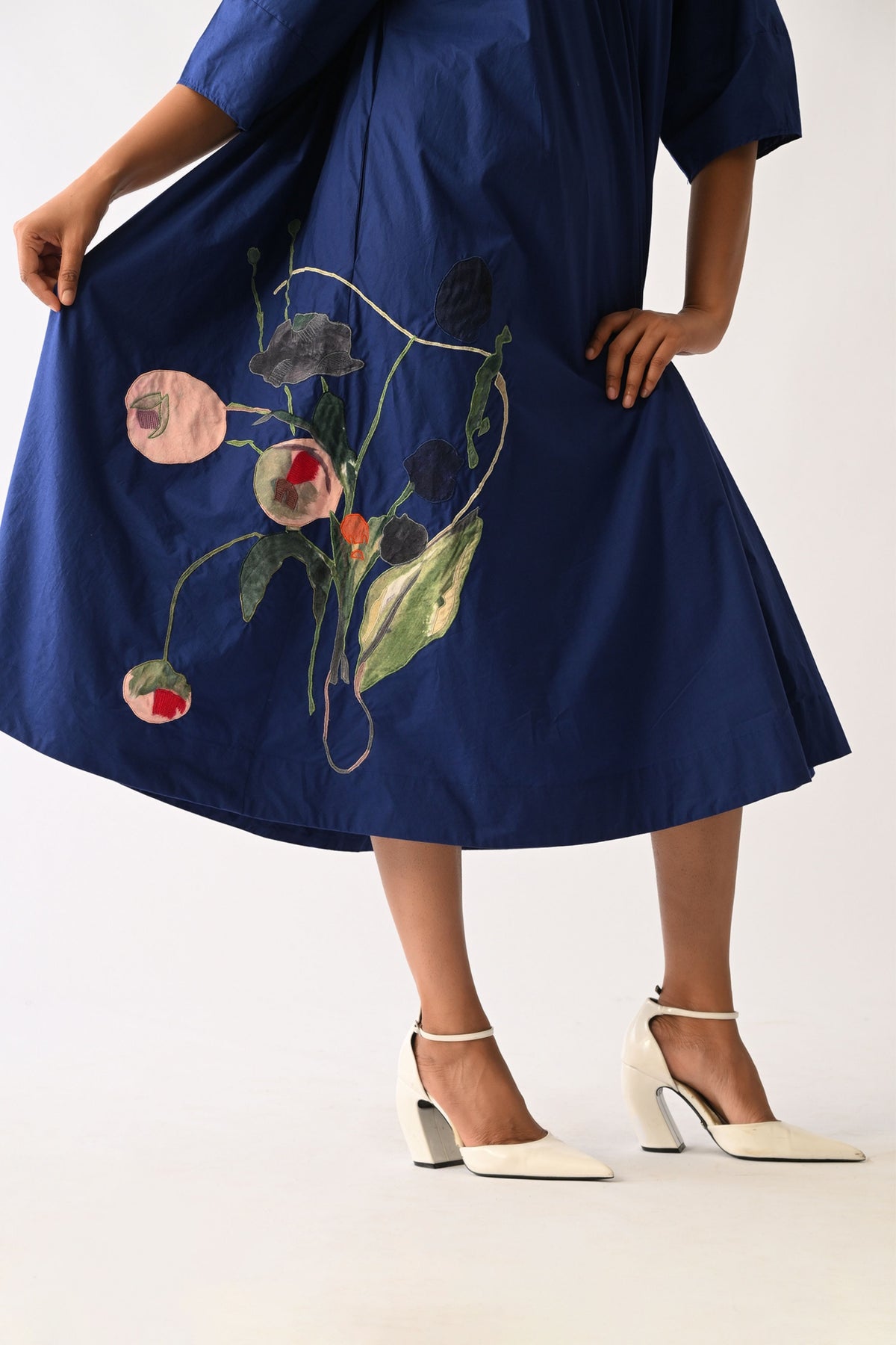 Rb Mayflower Applique Dress