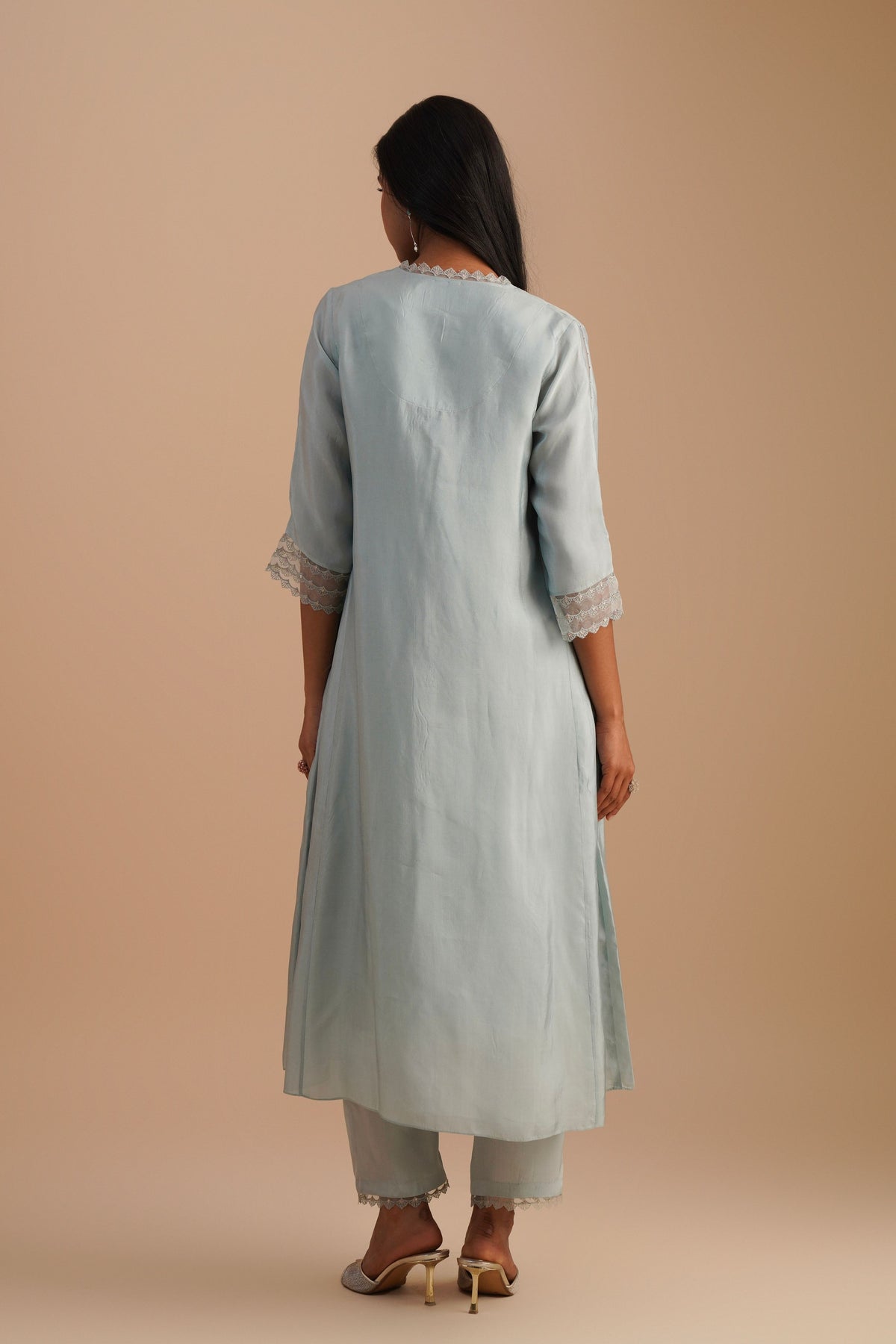 Powder Blue Kurta Set