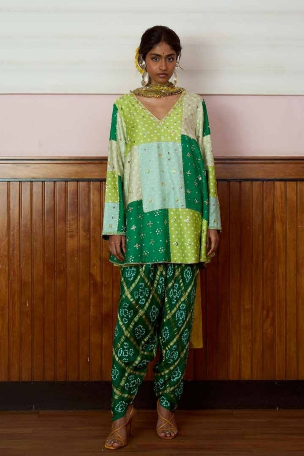 Maya Emerald Green Kurta Set