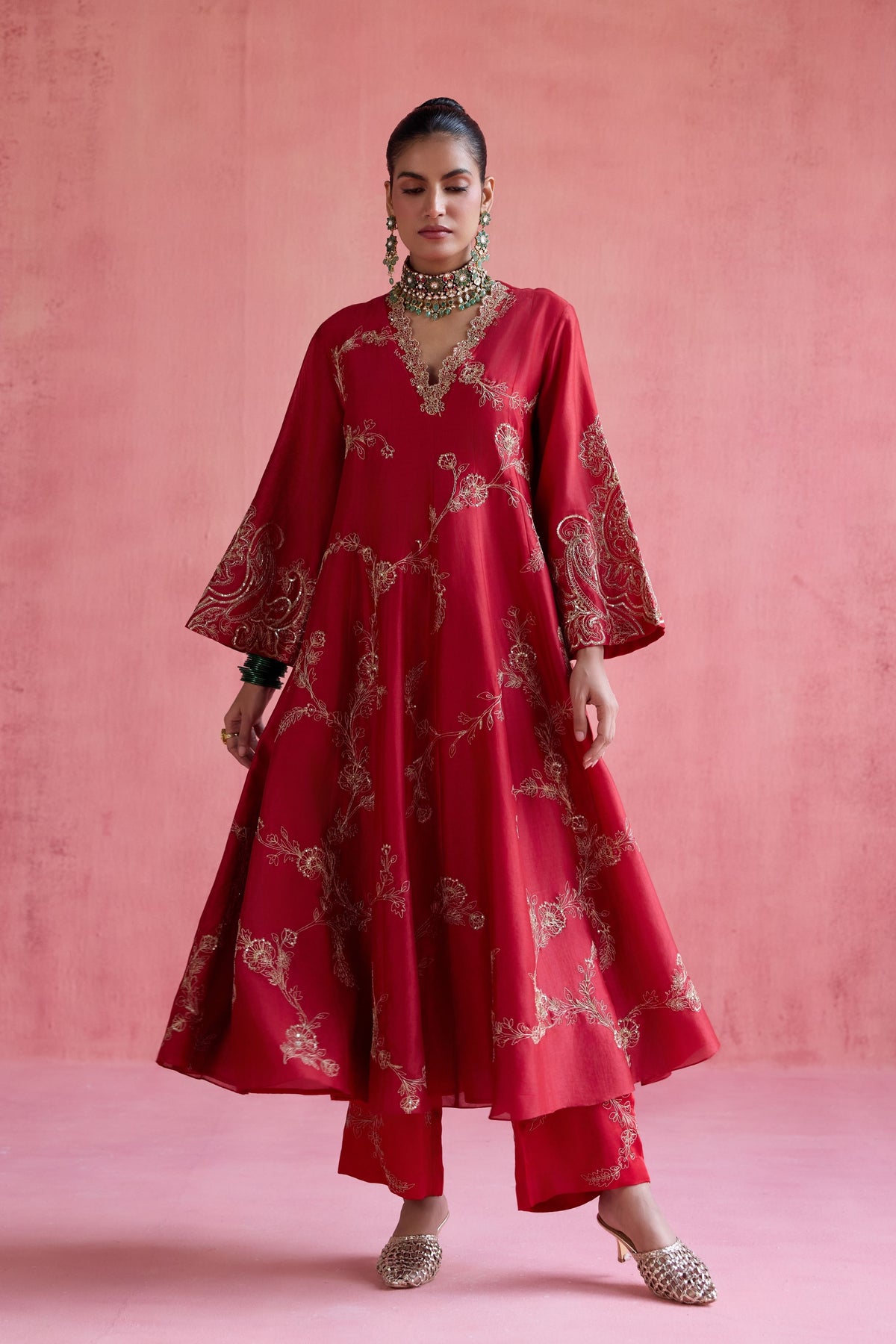 Nazm Anarkali Set
