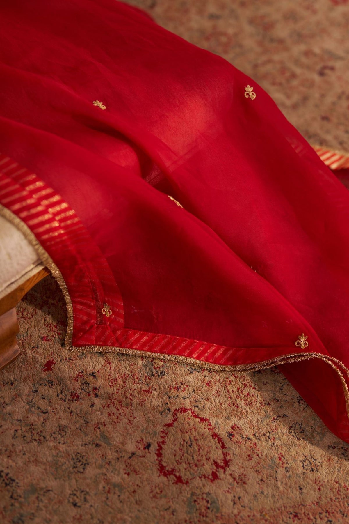 Deep Red Salwar Set