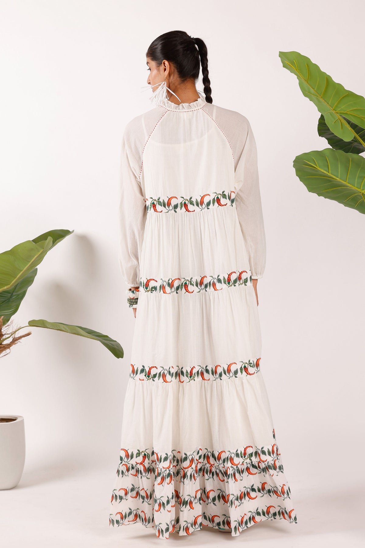 Off White Chilly Maxi Dress