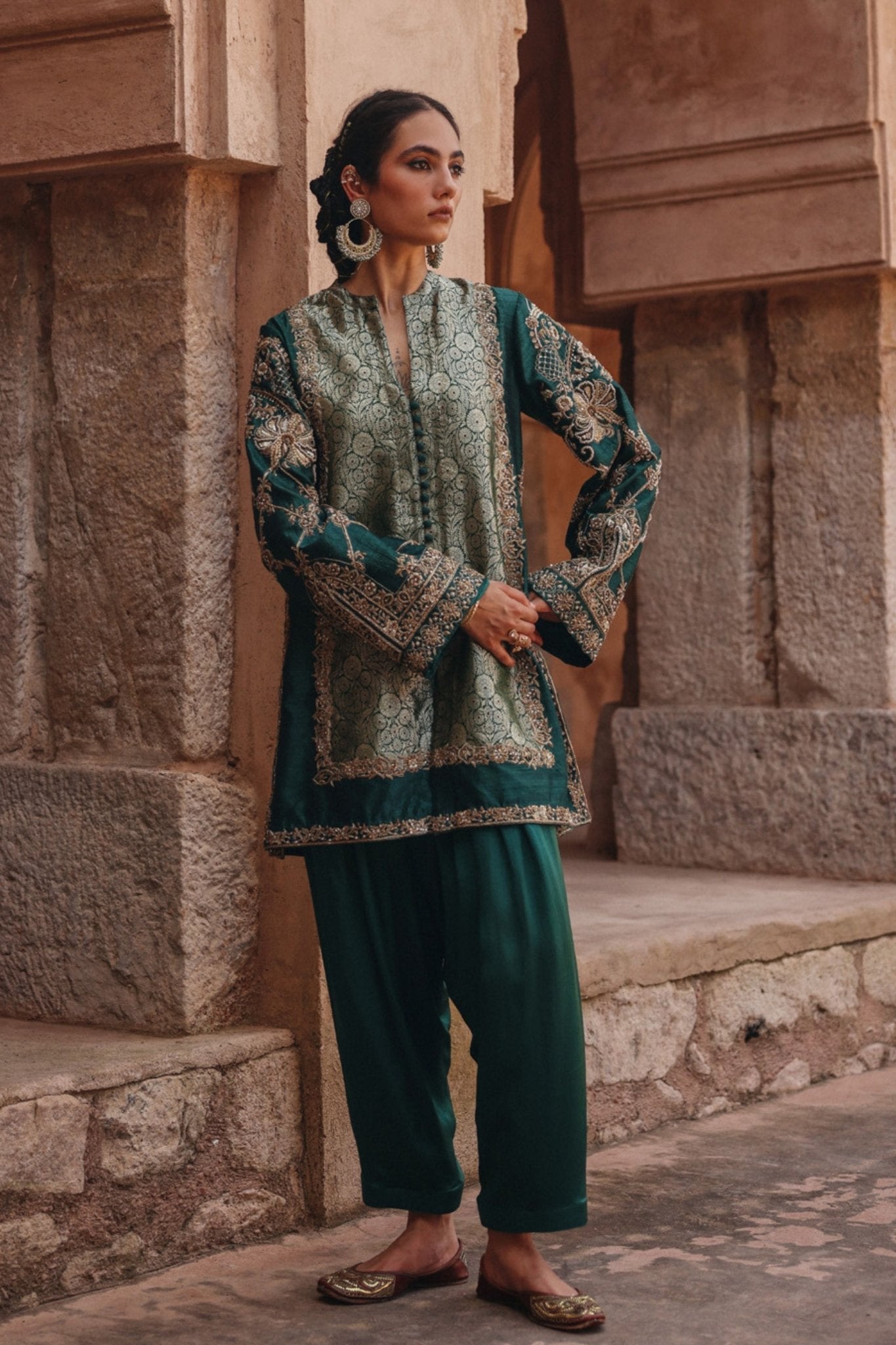 Nilofer Kurta Set - Kainaat Uppal - Elahe