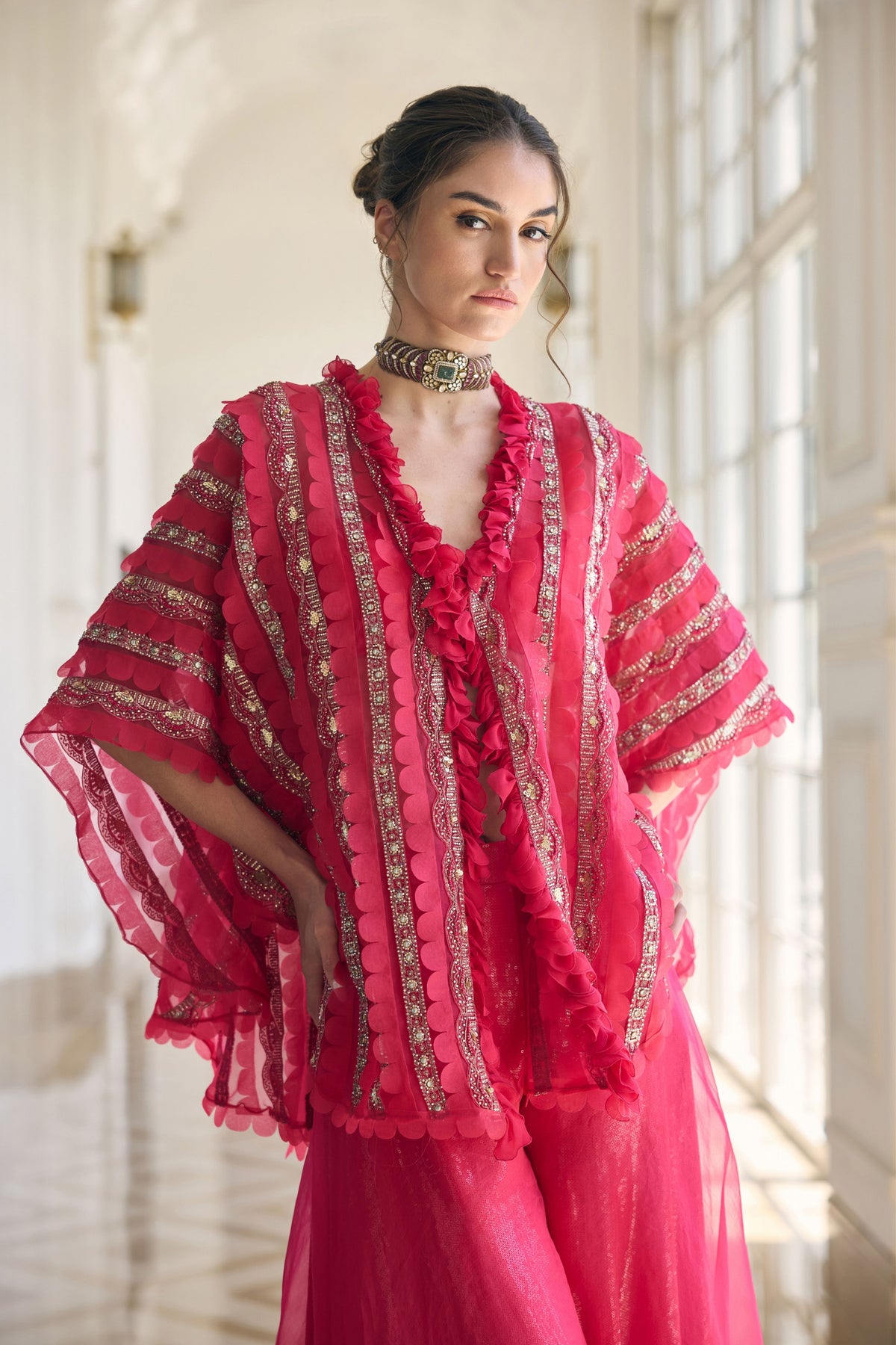 Roselle Sharara Set