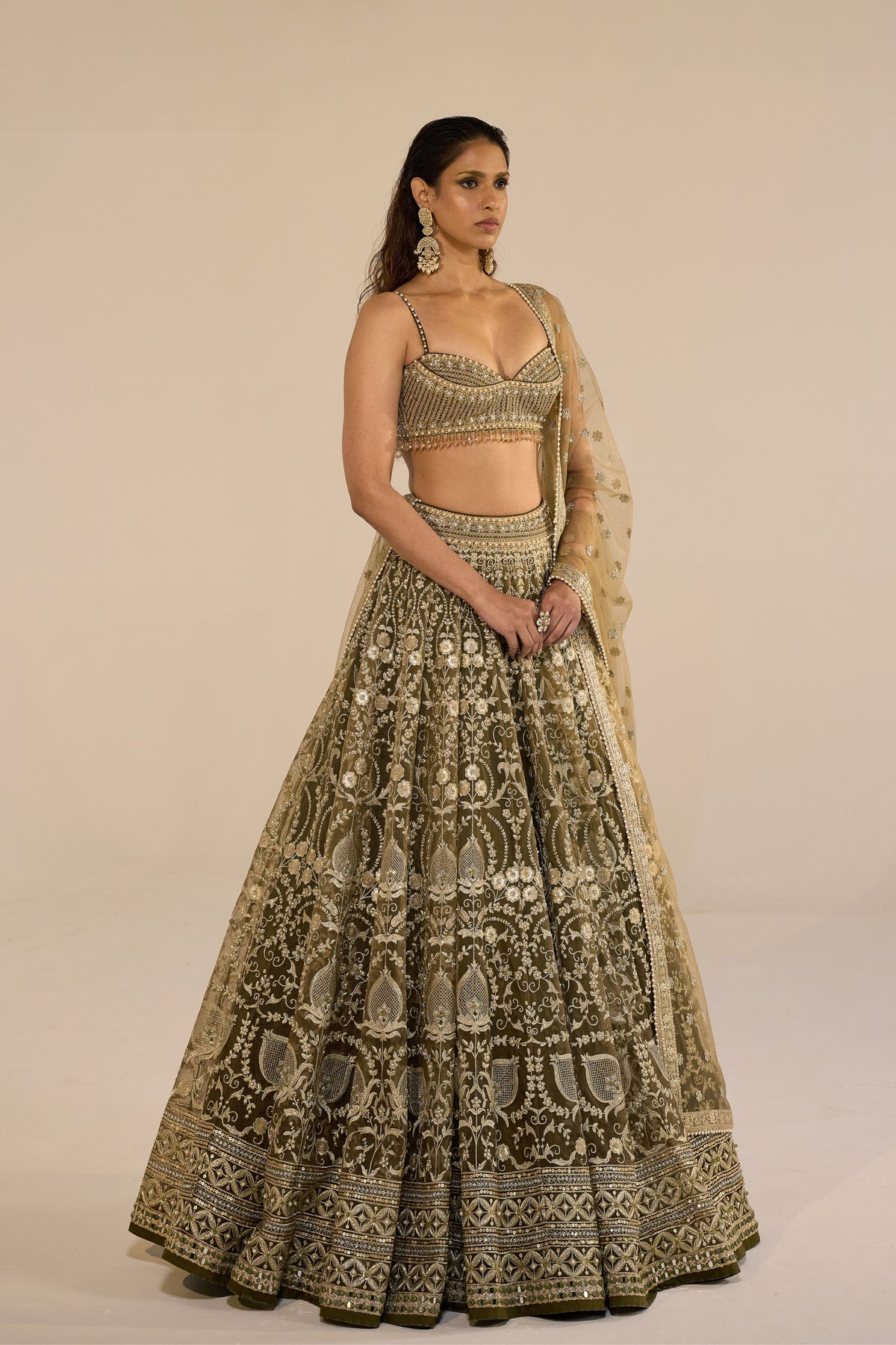 Basil Lehenga Set