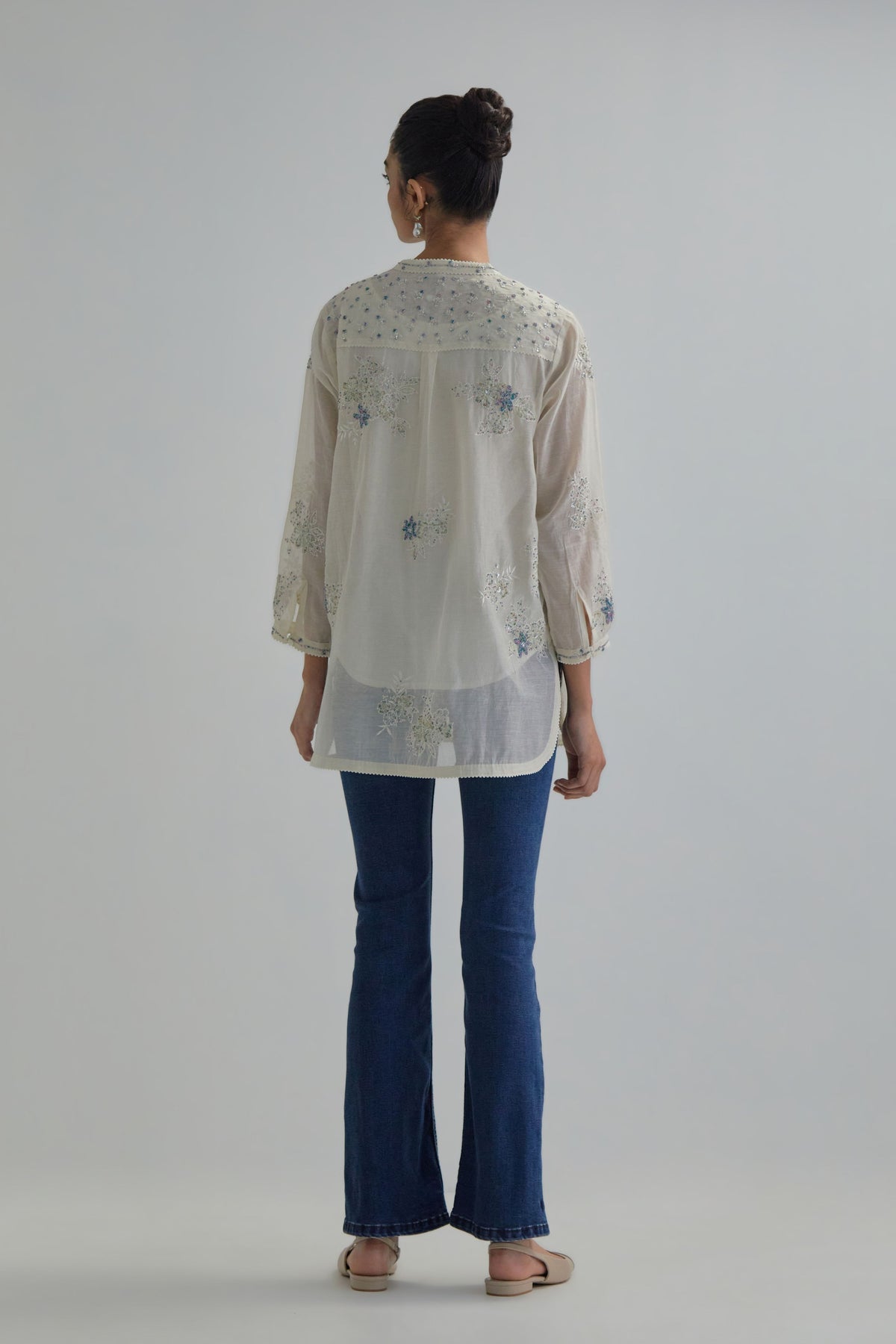 Blue Cotton Top